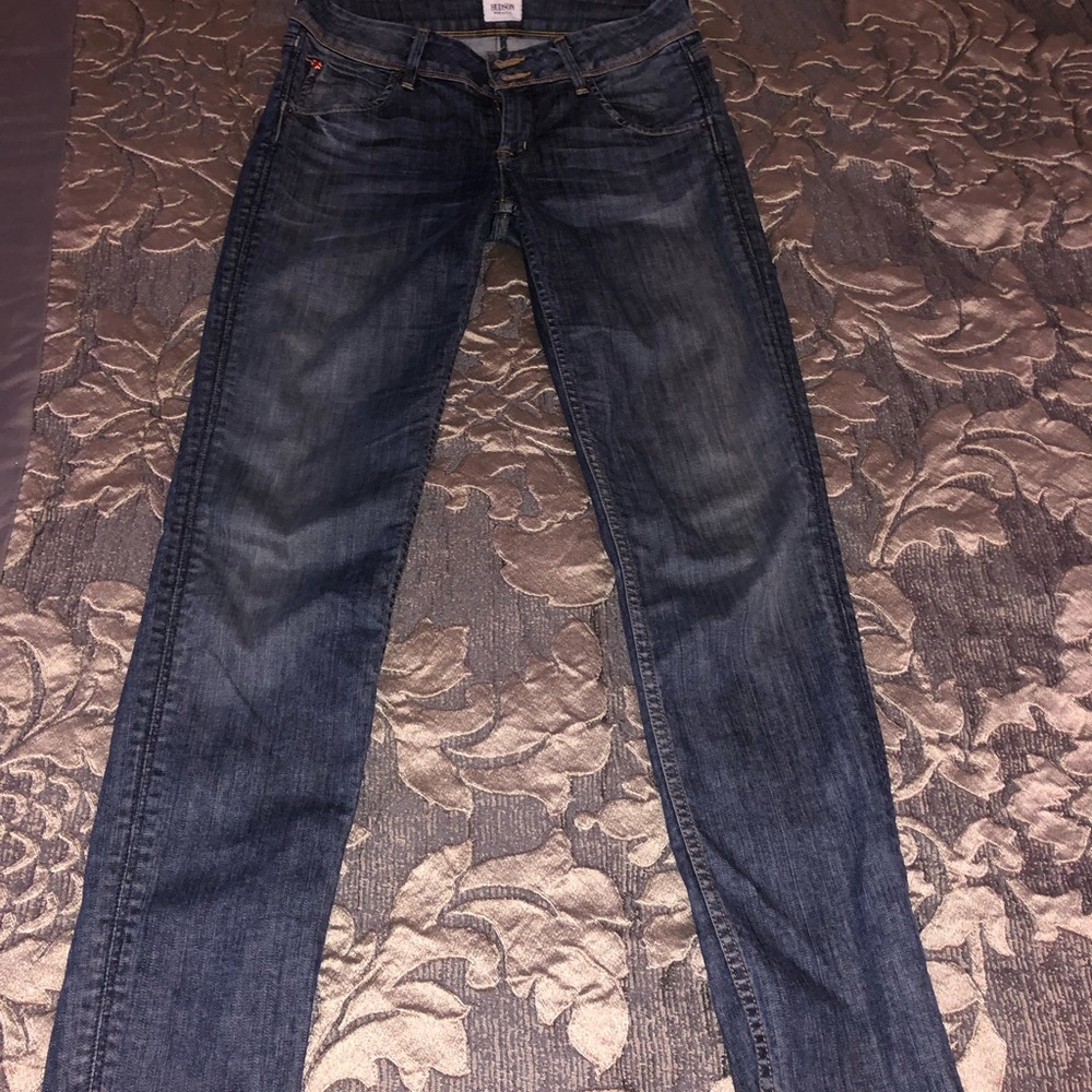 Hudson straight leg jeans